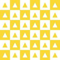 Yellow triangle pattern background. Triangle pattern background. Triangle background. Seamless pattern. for backdrop, decoration, Gift wrapping vector