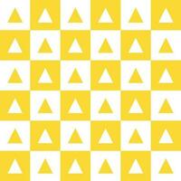 Yellow triangle pattern background. Triangle pattern background. Triangle background. Seamless pattern. for backdrop, decoration, Gift wrapping vector