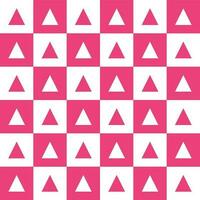 Pink triangle pattern background. Triangle pattern background. Triangle background. Seamless pattern. for backdrop, decoration, Gift wrapping vector