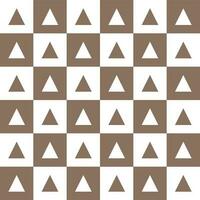 Brown triangle pattern background. Triangle pattern background. Triangle background. Seamless pattern. for backdrop, decoration, Gift wrapping vector