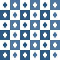 Navy blue diamond pattern. diamond seamless pattern vector. diamond pattern. Decorative elements, floor tiles, wall tiles, bathroom tiles, swimming pool tiles. vector
