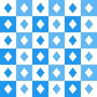Blue diamond pattern. diamond seamless pattern vector. diamond pattern. Decorative elements, floor tiles, wall tiles, bathroom tiles, swimming pool tiles. vector