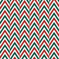 Red and green herringbone pattern. Herringbone vector pattern. Seamless geometric pattern for clothing, wrapping paper, backdrop, background, gift card, Christmas decoration.