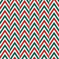 Red and green herringbone pattern. Herringbone vector pattern. Seamless geometric pattern for clothing, wrapping paper, backdrop, background, gift card, Christmas decoration.