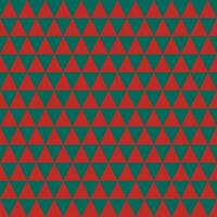 rojo y verde sombra triángulo modelo antecedentes. triángulo modelo antecedentes. triángulo antecedentes. sin costura modelo. para fondo, decoración, regalo envase, Navidad decoración. vector