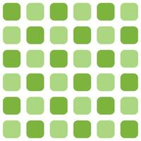 Light green rounded square pattern. Rounded square vector pattern. Seamless geometric pattern for clothing, wrapping paper, backdrop, background, gift card.
