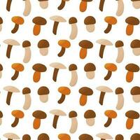 mushrooms autumn forest vector color pattern plant