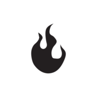 schwarz Feuer Rahmen png