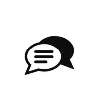 Comment icon vector. Chat, conversation icon symbol vector