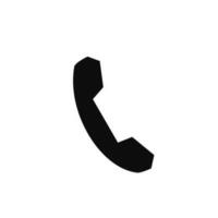 Phone call icon vector. Telephone icon symbol vector