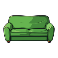 sofa icon, sofa In Cartoon Style, sofa Sticker png