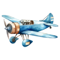 hidroavión en dibujos animados estilo, hidroavión pegatina png