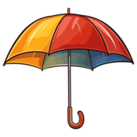 färgrik paraply ClipArt png
