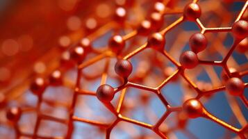 Medical studies of molecular structures. Science in the service of human. Technologies of the future in our life. molecule of medicine model, illustration photo
