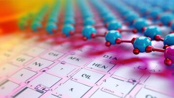 Medical studies of molecular structures. Science in the service of human. Technologies of the future in our life. molecule of medicine model, illustration photo