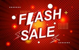 Flash Sale Template vector