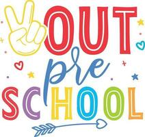 youth pre school logo vector