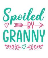 spoiled by granny vector