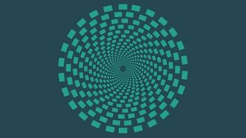 Abstract spiral square magical background for your creative project. This wavy line design will give you smoothness feeling in chaotic world. You can use it as banner, web page, or in flyer design. vector
