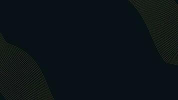 Abstract wavy line in dark blue background vector