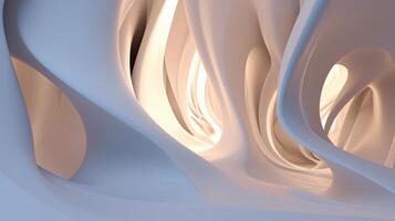 Abstract Background with Wave Bright white Gradient. photo