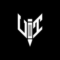 UT letter logo design. UT creative monogram initials letter logo concept. UT Unique modern flat abstract vector letter logo design.