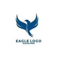 Eagle Bird Logo Vector Template. Eagle Logo Icon, Business Logo Concept