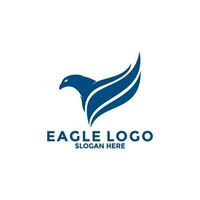 Eagle Bird Logo Vector Template. Eagle Logo Icon, Business Logo Concept