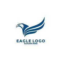 Eagle Bird Logo Vector Template. Eagle Logo Icon, Business Logo Concept