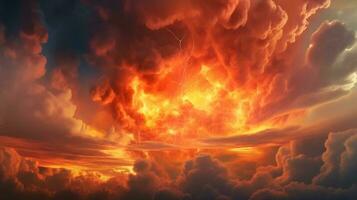 fire cloud design illustration design landscape photo