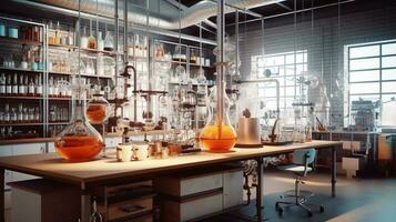 laboratory illustration template background photo