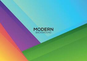 colorful modern background design abstract vector