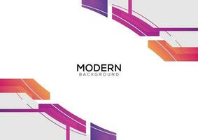 modern geometry abstract gradient background design vector