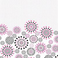 floral abstract pattern suitable for textile and printing needs vector