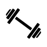 Dumbbell icon. Work out icon. Vector. vector