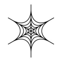 Spider web icon. Cobweb. Vector. vector