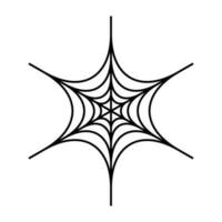 Spider web icon. Cobweb. Vector. vector