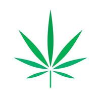 Cannabis leaf. Cannabis weed. Vector. vector