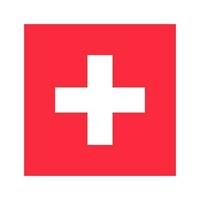 Flag of Switzerland. Swiss. Vector. vector