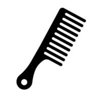 Hairbrush silhouette icon. Comb. Vector. vector
