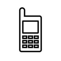 Simple Mobile Phone. Cellular telecommunications. Vector. vector