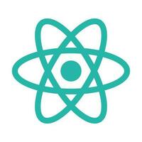 Atomic and elementary particle icon. Vector. vector
