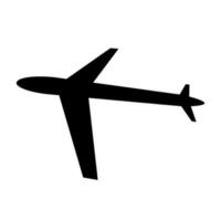 Airplane icon in flight. Travel. Vector. vector