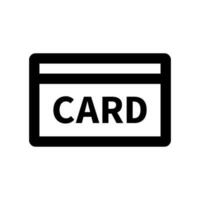 Card Icon. Credit card. Vector. vector