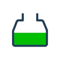 Liquid icon for science experiment. Vector. vector