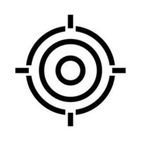 Target or aim icon. Sniper and target icon. Vector. vector