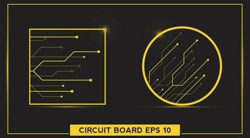 circuit board technology background. future electronics tech concept. movement. vector illustration element