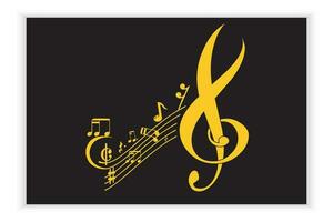 music scale or music note sign or symbol. musical scale icons element vector for banner material, background.