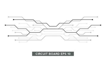 circuit board technology background. future electronics tech concept. movement. vector illustration element