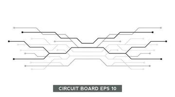 circuit board technology background. future electronics tech concept. movement. vector illustration element